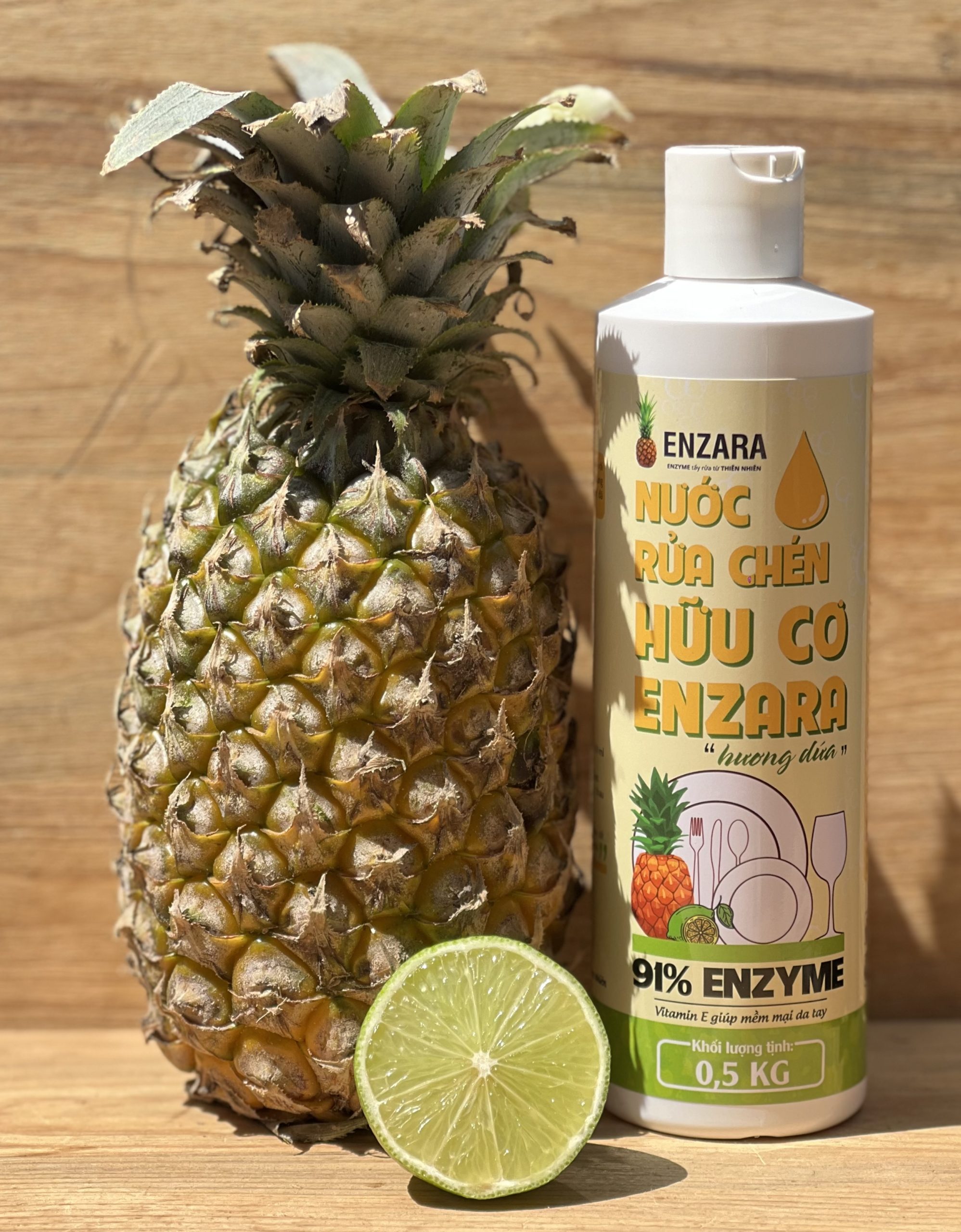 Nước Rửa Chén ENZARA Hương Dứa