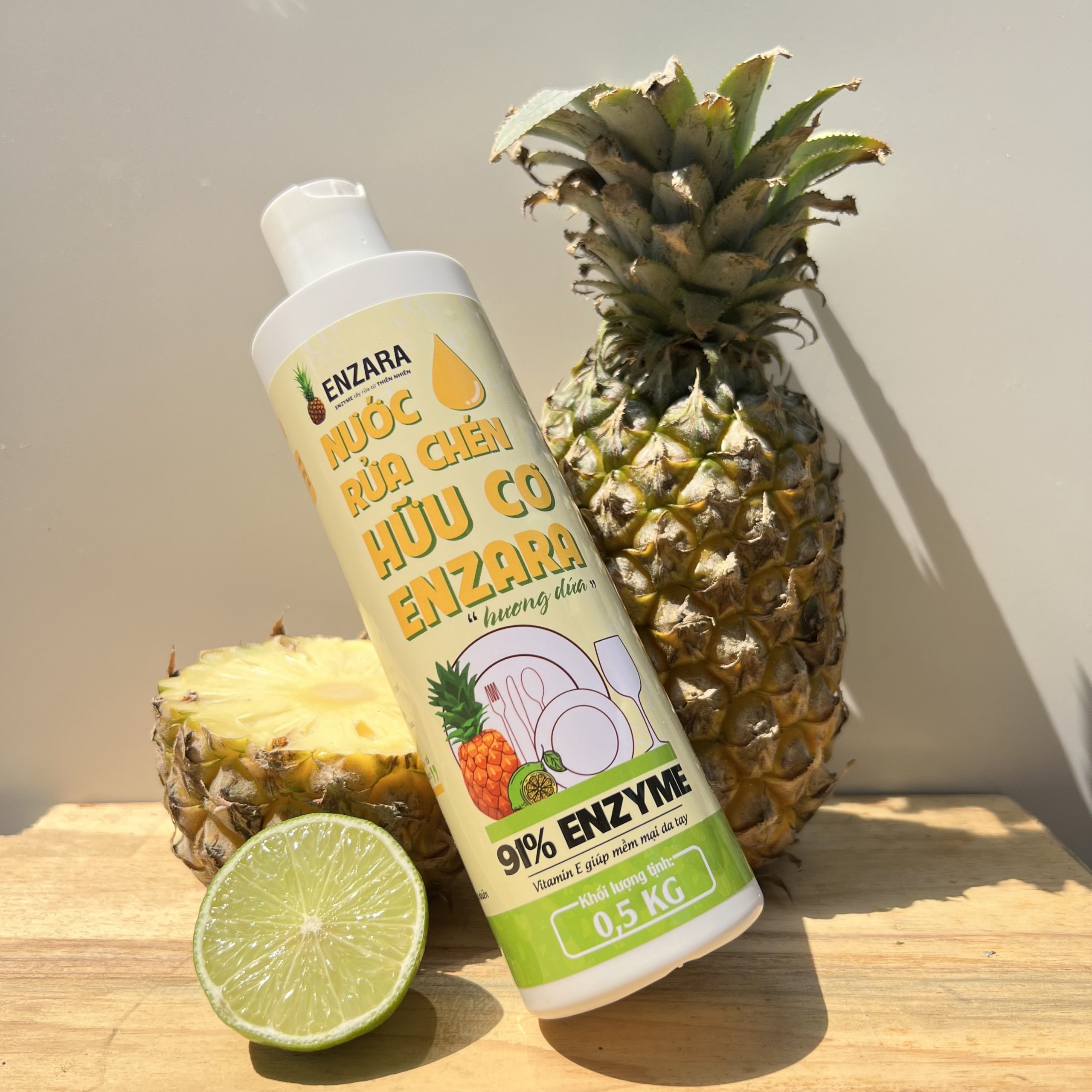 Nước Rửa Chén ENZARA Hương Dứa